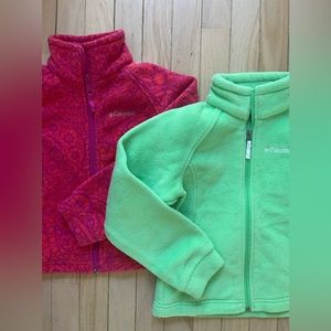 Girls size 6 columbia fleece jacket NWOT